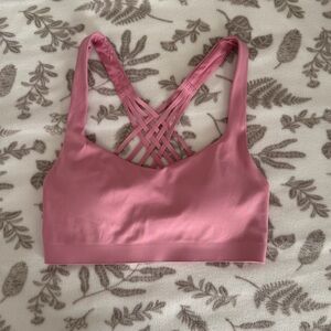 Lululemon FlexyFlex Bra - Pink Frosting